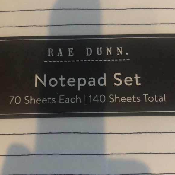 NIP Rae Dunn BOO / SPOOKY Notepad 📝 Set - Picture 3 of 3